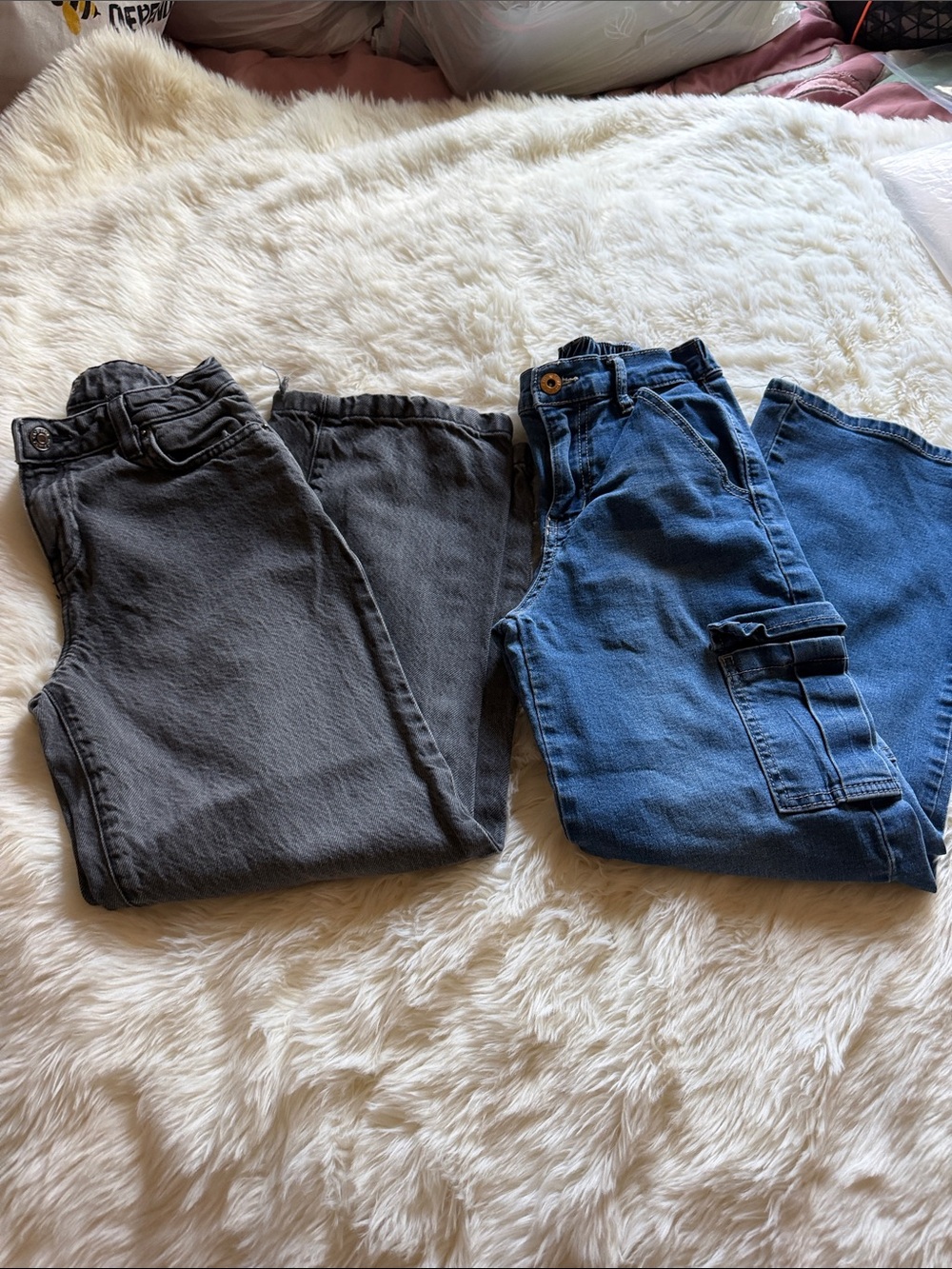 Bundle girls Cat & Jack Black Wide-Leg Kids' Pants